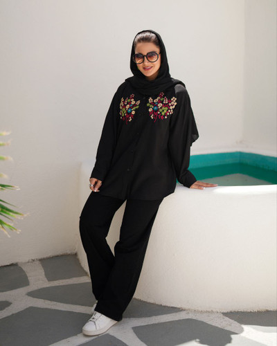 مانتو زنانه شکوفه/بابوس درجه یک