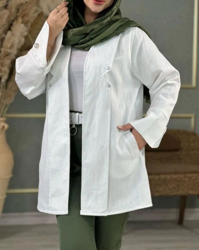 مانتو کتی زنانه ویونا /کتان لمه