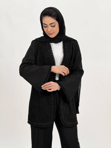 کت تک زنانه رامیلا/کرپ مازراتی و گیپور