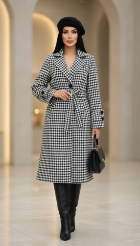 پالتو بلند زنانه/پیردوپل پیچازی