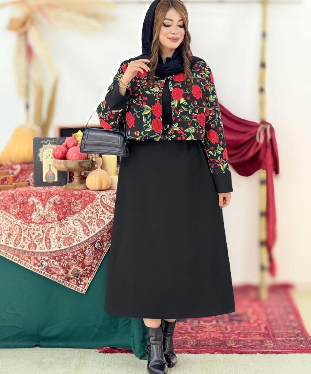 ست کت و سارافون زنانه/مازراتی و پرشین