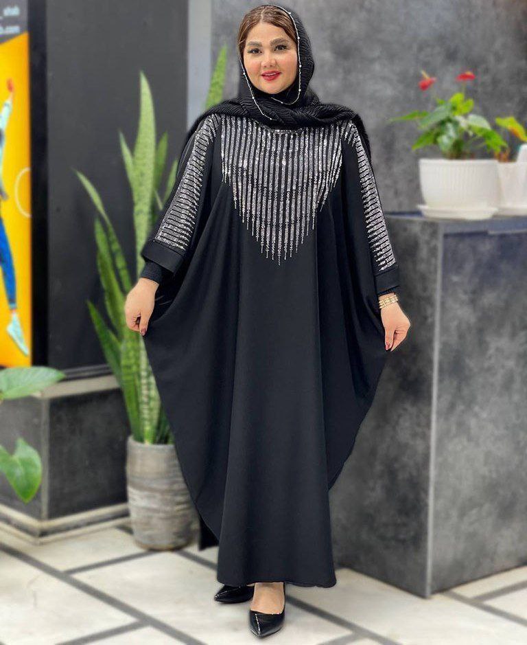 مانتو عبایی زنانه افروز/الیزه درجه یک