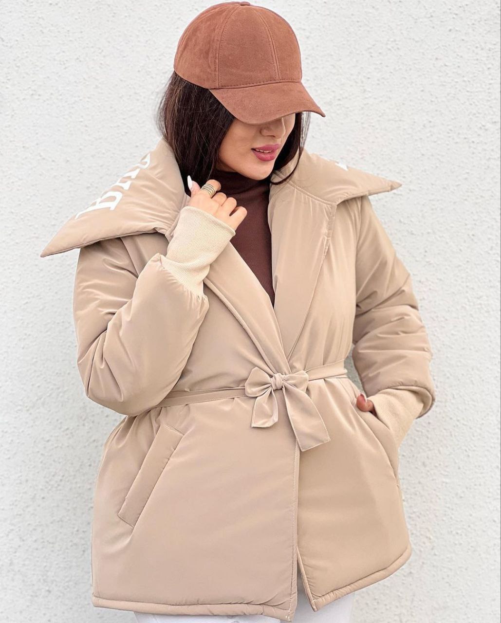 کاپشن زنانه بالنسیاگا/مموری ضد آب داخل پشم شیشه