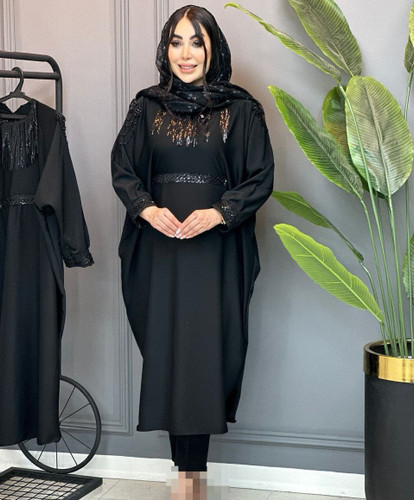 مانتو عبایی زنانه مرینوس/الیزه درجه یک و با کیفیت