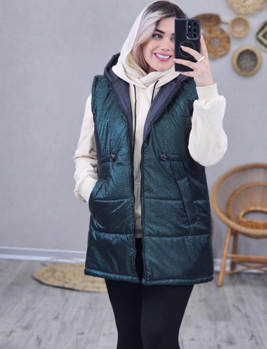 پافر زنانه شراره/سیلیکونی داخل پشم شیشه