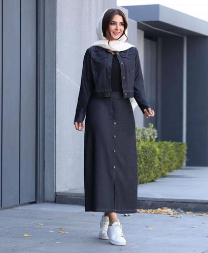 کت و دامن طرح لی زنانه