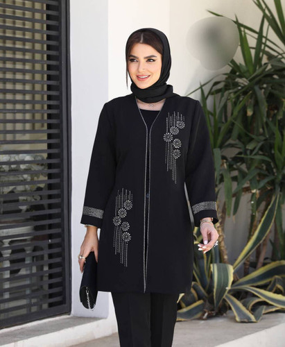 مانتو کتی زنانه لعیا/مازراتی درجه یک