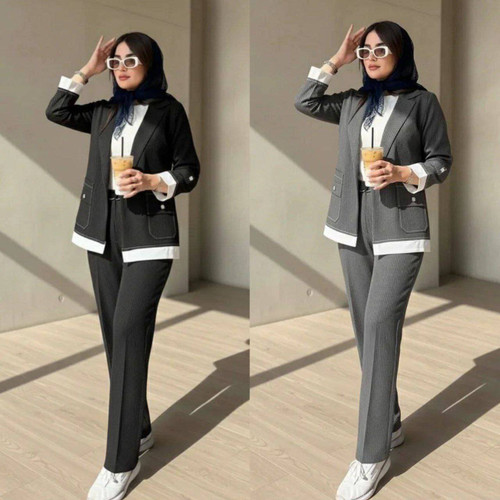 ست کت و شلوار زنانه صدف/دیپلمات