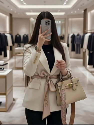 کت و کمربند زنانه دیور/کارلین درجه یک