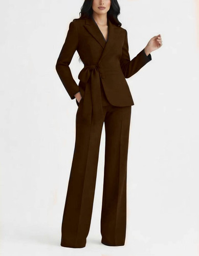 کت و شلوار زنانه یقه انگلیسی سه دکمه /کارولین