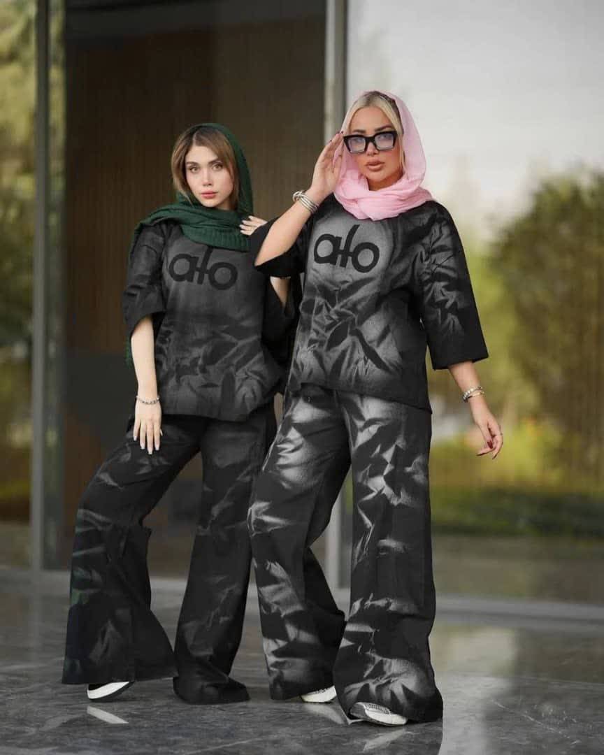 ست تیشرت شلوار alo/گلکسی درجه یک