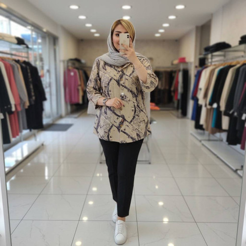 شومیز زنانه حلما/دیپلمات طرحدار