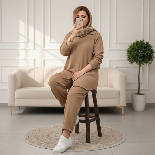 ست مانتو شلوار زنانه/مراکشی درجه یک