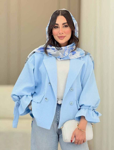کت زنانه اطلس/اطلسی دبل فیس درجه یک