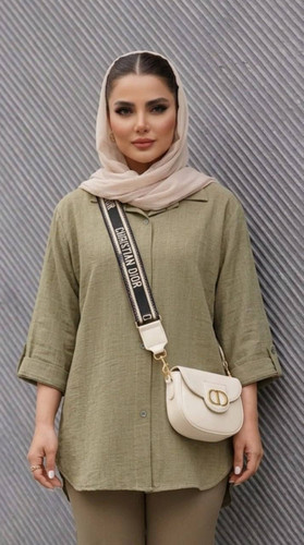 شومیز مانتویی زنانه صوفیا/صوفیا خنک و درجه یک
