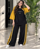 ست تیشرت شلوار زنانه hope/گلکسی نخ پنبه درجه یک
