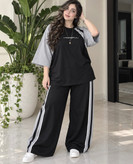 ست تیشرت شلوار زنانه hope/گلکسی نخ پنبه درجه یک